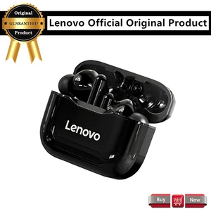 lenovo lp1 tws earbuds bluetooth wireless headphones sport headset ipx4 sweatproof earphones with mic for android ios smartphone free global shipping