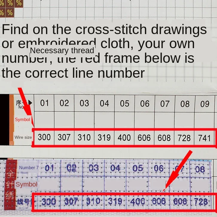 

100 Pcs Embroidery Floss Silk Line Cross Stitch Cotton Thread Floss Sewing Skeins Craft Similar Dmc for Wholesale & Dropshipping