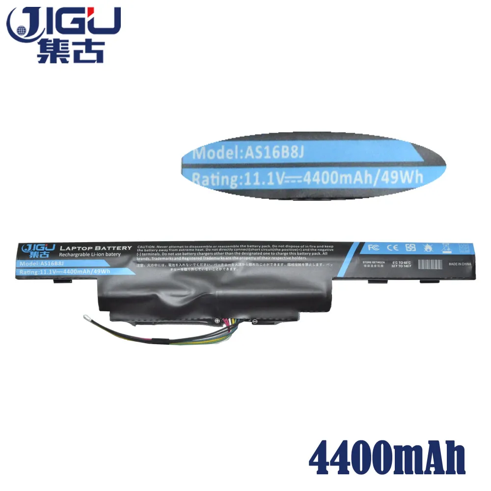 JIGU 11 1 V/10 8 V AS16B8J AS16B5J 3INR19/66-2 ноутбук Батарея для ACER Aspire E5-575G E5-575G-53VG E5-575G-75MD серии |