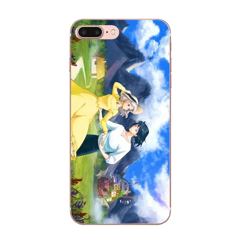 For Huawei Mate 9 10 20 P P8 P9 P10 P20 P30 P40 Lite Pro Smart 2017 Soft TPU Coque Case Miyazaki Characters Howl Moving Castle | Мобильные