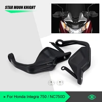 motorcycle black abs handguard for honda integra750 integra 750 nc750d nc750 nc 750 d hand guards shield protectors windshield