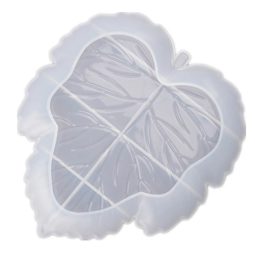 

1PC Leaf Tray Resin Mold Vintage Silicone Maple Leaf Ashtray Mould for Epoxy Resin Casting Jewelry Storage Box Home Decor