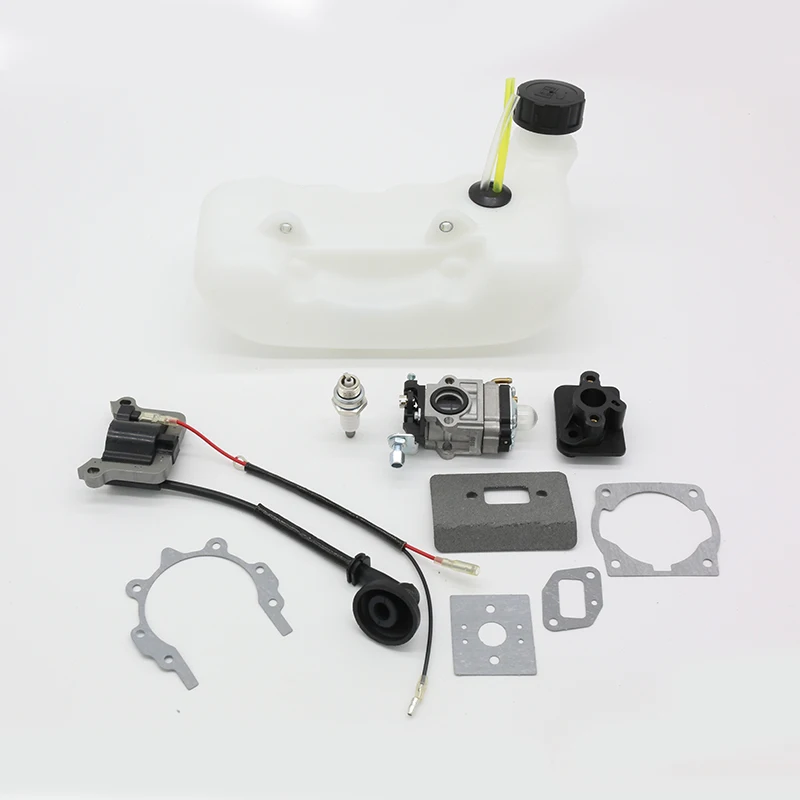 Карбюратор катушка зажигания Комплект прокладок для 43cc 52cc CG430 CG520 BC430 BC520 40 5 TL43