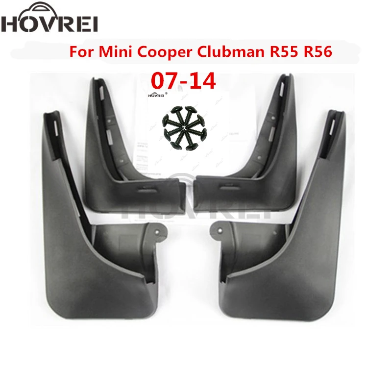 Набор брызговиков для Mini Cooper Clubman R55 R56 2007 2014 брызговики брызговик 2008 2009 2000 2011 2012