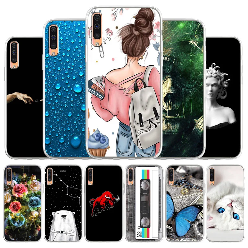 

For Samsung Note 20 Ultra Case Soft Silicon Samsung Note 10 Pro S10 Plus S20 FE M31 M32 M30 M51 Transparent Printing Phone Cover