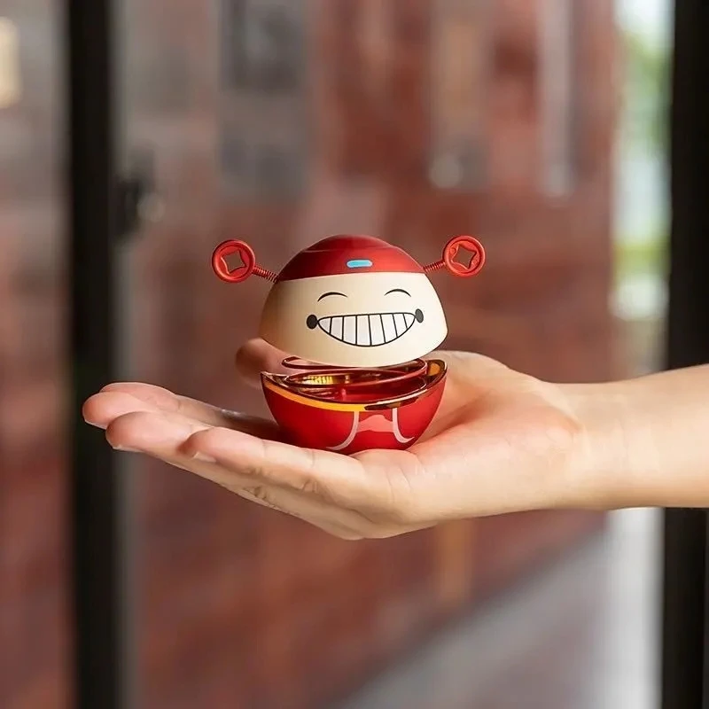 

Автомобильное украшение Orna для мужчин и женщин, новинка, вибро, креативная маленькая удача, Вибрирующая голова, украшение для автомобиля, вы...