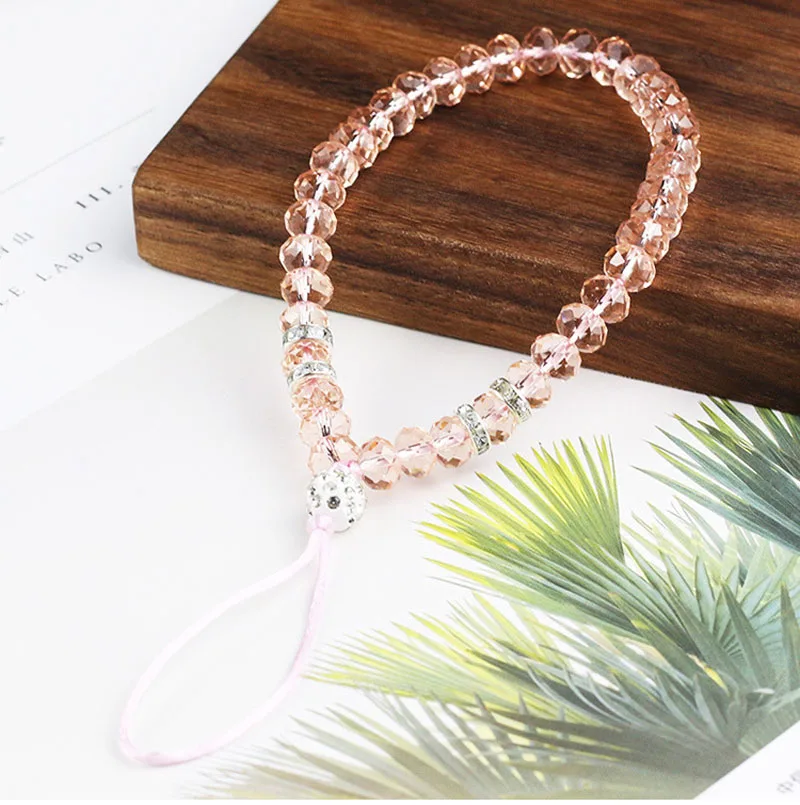 Ремешок на запястье для телефона ремешок руку Кристальный жемчуг переносной