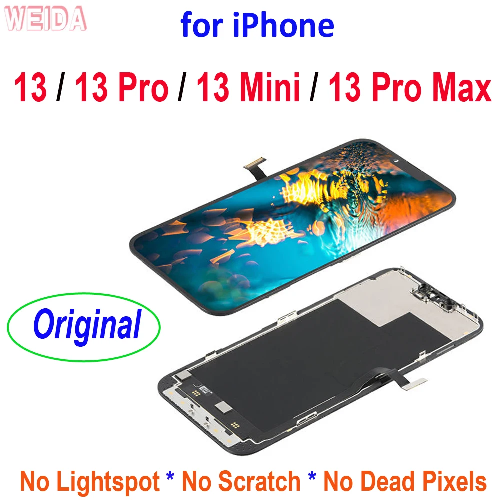 New Original LCD For iPhone 13 LCD Display Touch Screen Digitizer Assembly For Apple iPhone 13 Pro 13 Mini 13 Pro Max LCD Tools enlarge