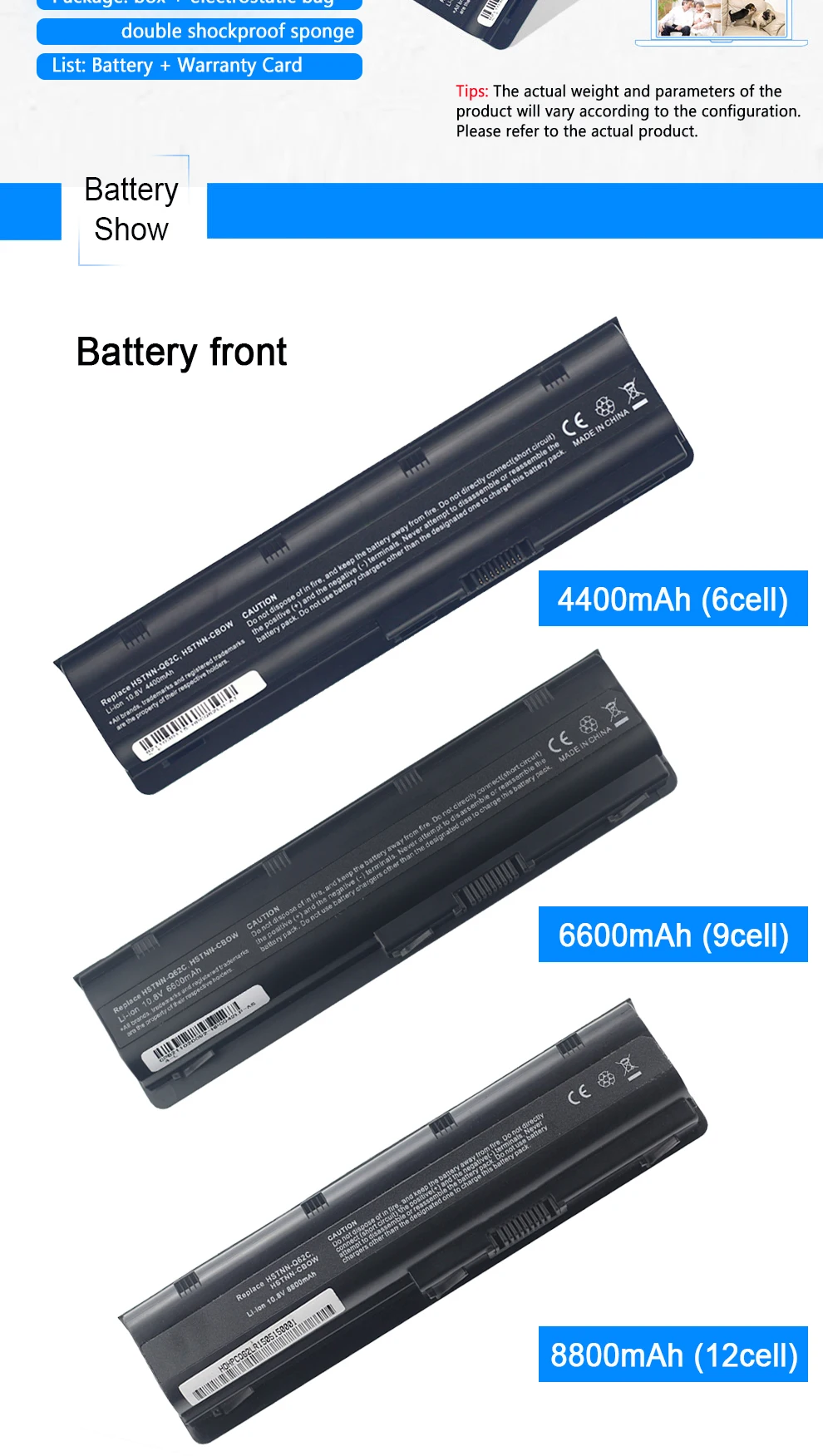 Аккумулятор для ноутбука HP Pavilion DV3 DM4 DV5 DM4T G32 G56 G62 G72 G4 G6 G7 Presario CQ32 CQ42 CQ56 CQ62 CQ630 CQ72 593553-001 аккумулятор большой емкости MU06