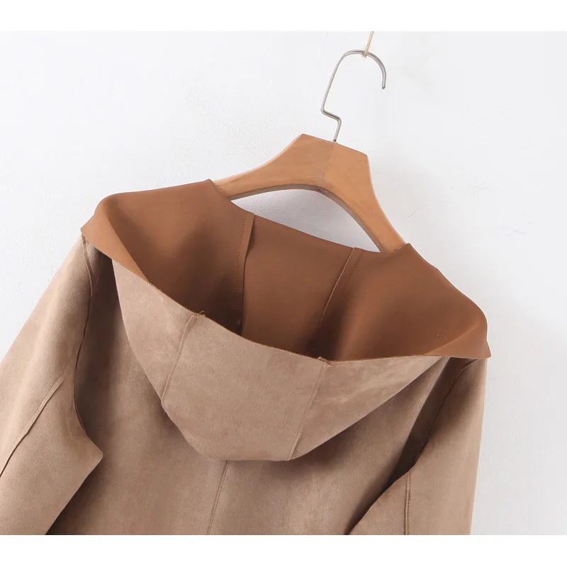 Женское шерстяное пальто za повседневное элегантное с длинными рукавами и