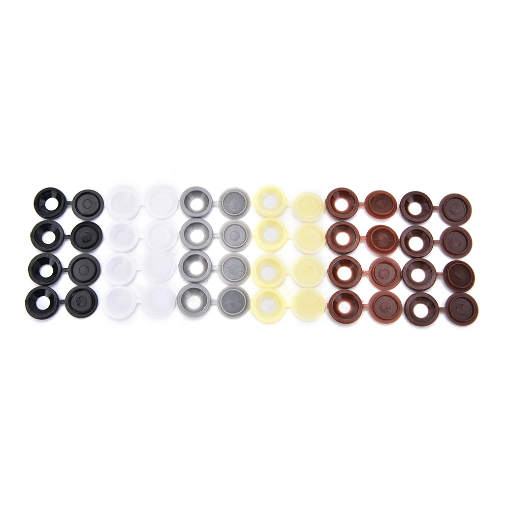 10pcs/lot Car White Hinged Cover Cap Number Plate Fitting Fixing Self Tapping Screw For License wholeslae | Обустройство дома