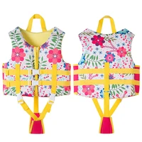 18 colors kids life vest floating girls jacket boy swimsuit sunscreen floating power swimming kids baby safety vest water sports