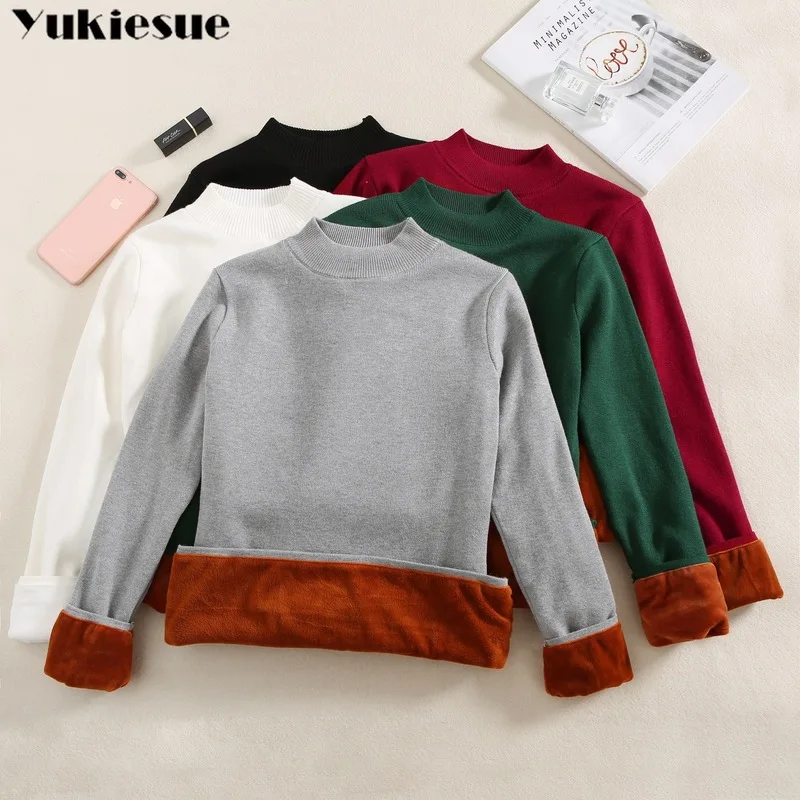 

sweater woman thick warm winter 2022 cardigan women's sweater shirt ladies pullover sweaters for women clothes pull femme