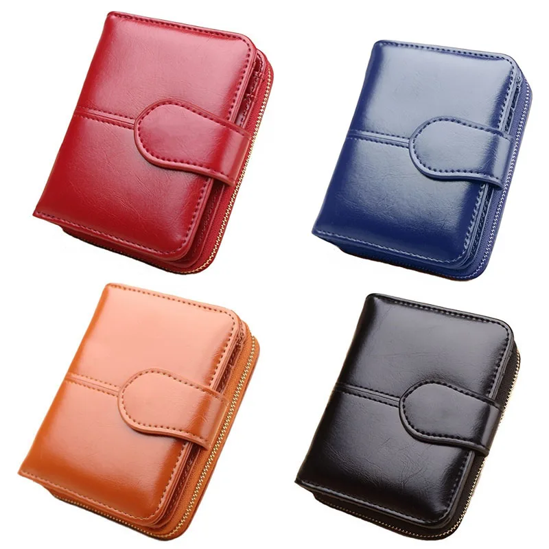 

Elegant Wallet Women Fashion Purse Female Wallet Leather Multifunction Purse Small Money Bag Pocket
