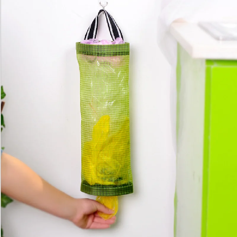Домашний Бакалея сумка для хранения держатель на стене Кухня мешков кухонный