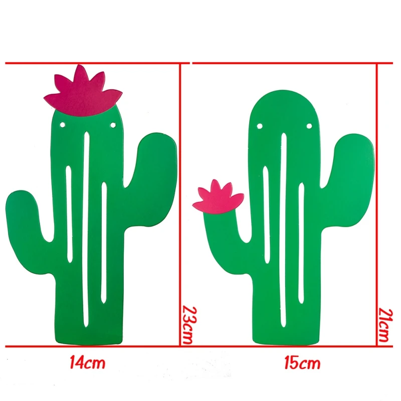 Вечерние баннеры для декораций Гавайский стиль кактус знак воздушные шары День