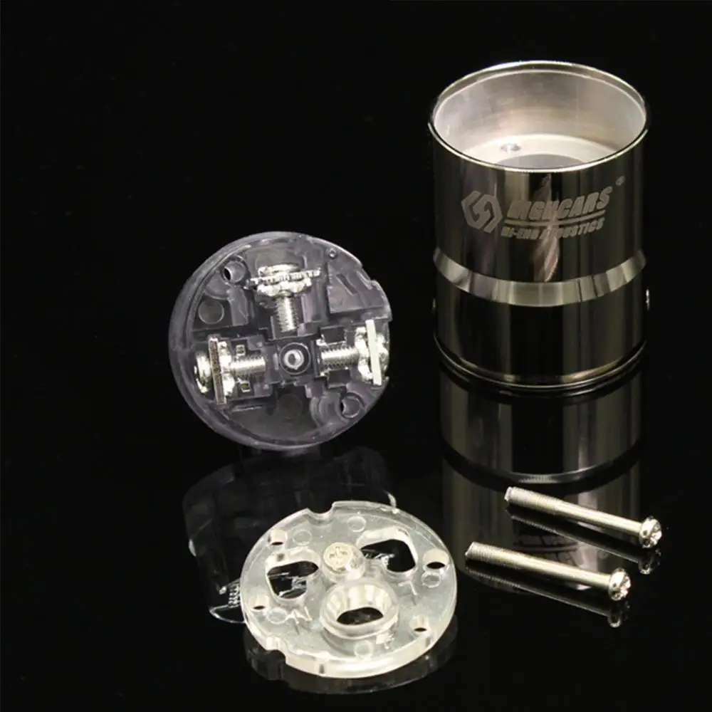 Штепсельная Вилка стандарта США 6N из чистой меди родия или золото Чистая медь и