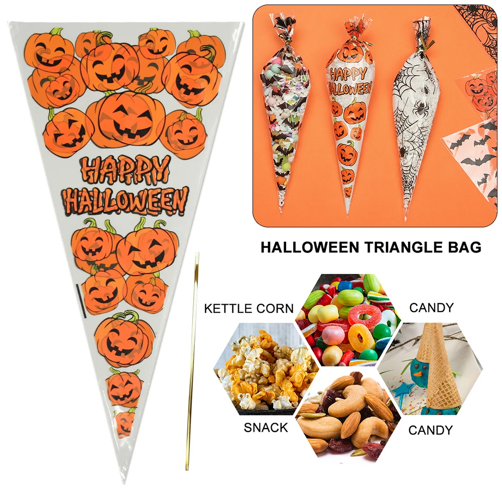 50 шт. Пластиковые Треугольные пакеты для мороженого|Подарочные сумки и упаковка|