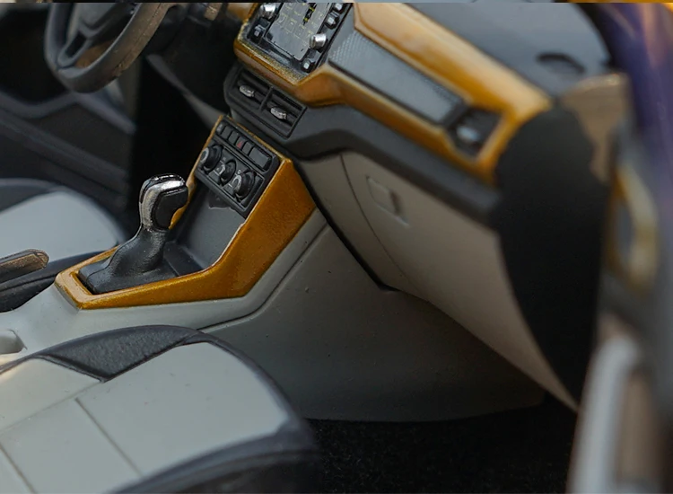 1:18 Высокая тщательная VW T-CROSS SUV сплав модель автомобиля статические металлические модельные автомобили с оригинальной коробкой