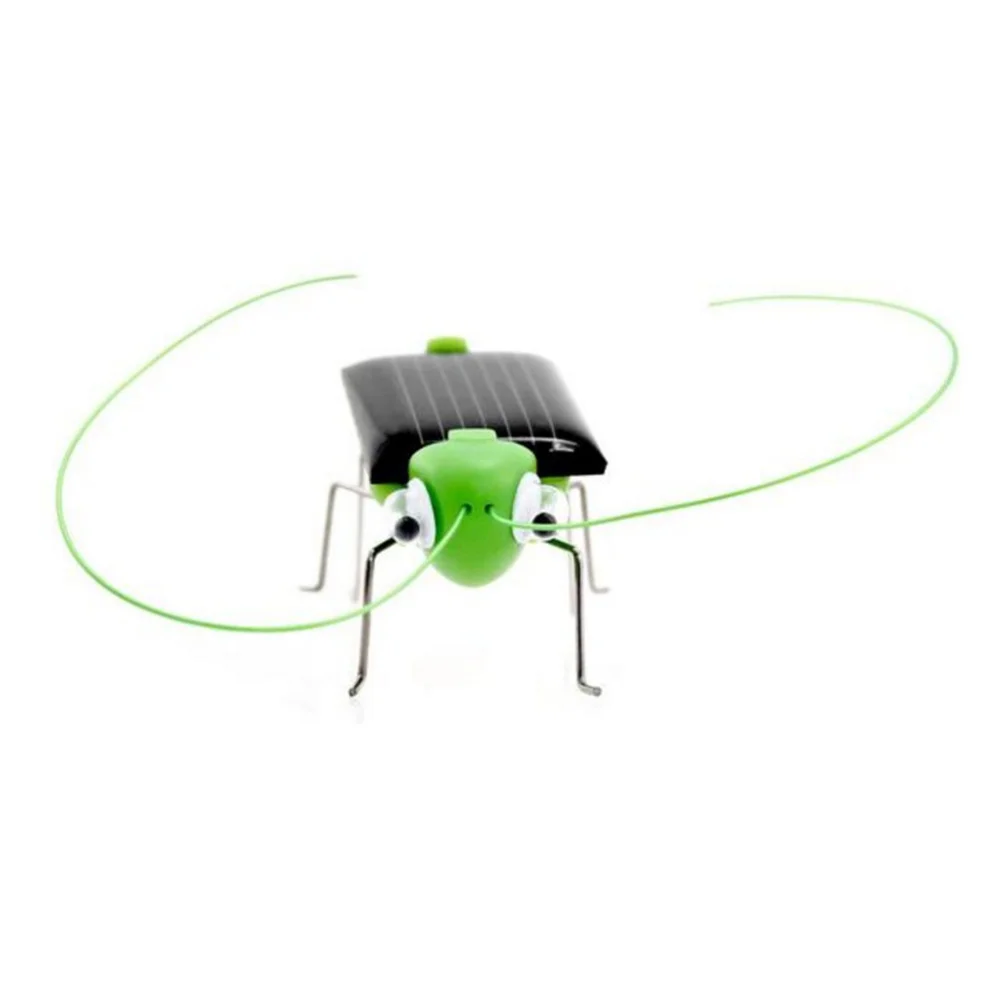 

Solar Powered Grasshopper Robot Educational Insect Toys for Kids