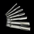 Набор ручных сверл, комплект из 7 инструментов для ручных нарезаний, метрические резьбовые твист-Биты, гаечные ключи