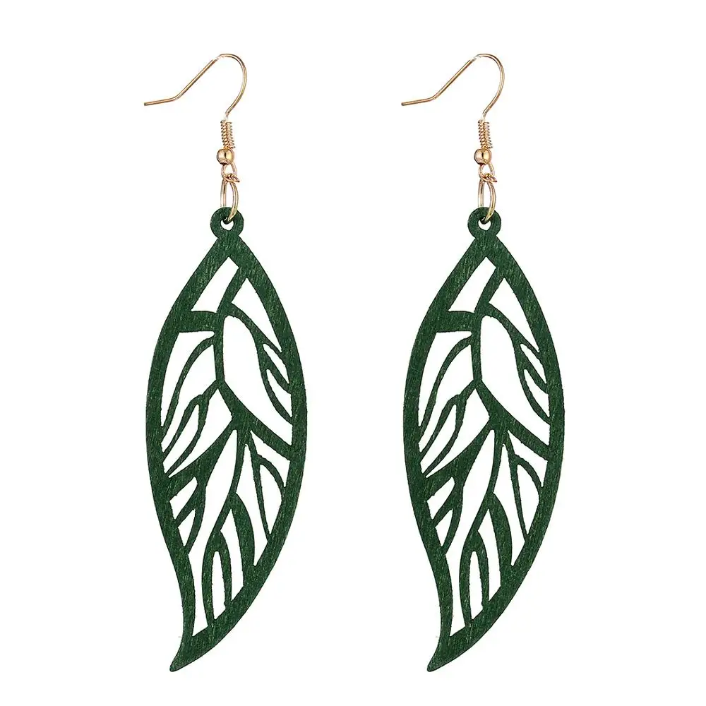 Этнические африканские индийские длинные серьги YULUCH в стиле бохо модные