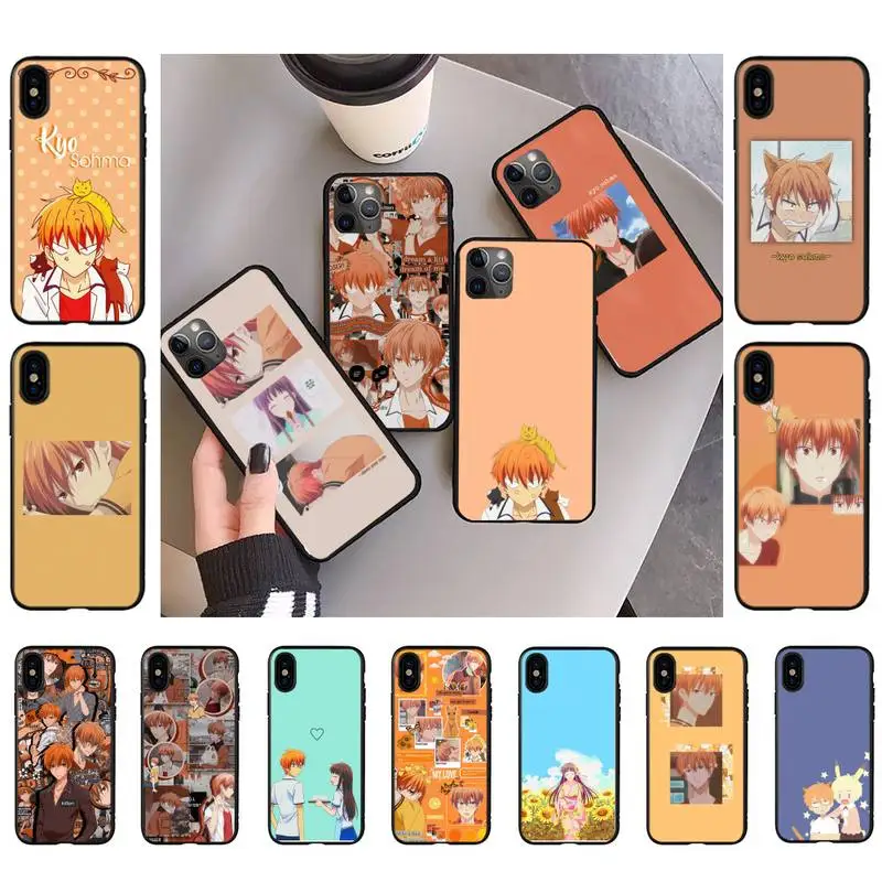 

Fruits Basket Kyo Sohma Phone Case Fashion Knockproof Case For iPhone 11 8 7 6S Plus X XS MAX 5S se 2020 11 12pro max xr Coque