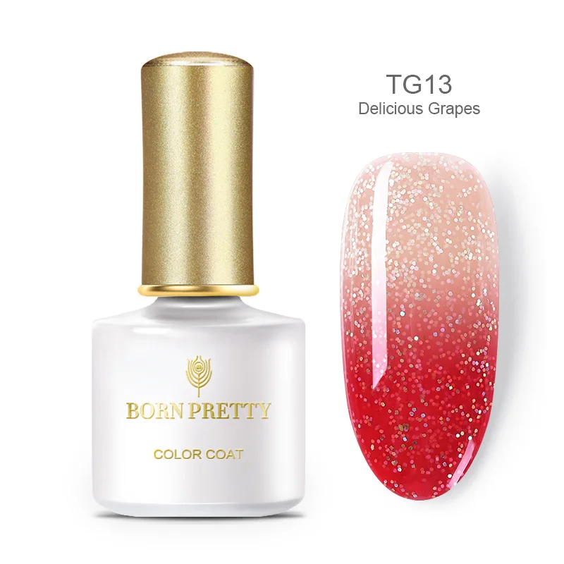 BP-TG13 Термальный гель для ногтей BORN PRETTY 6 мл, меняющий цвет, УФ-Гель-лак для ногтей - Цвет: BP-TG13