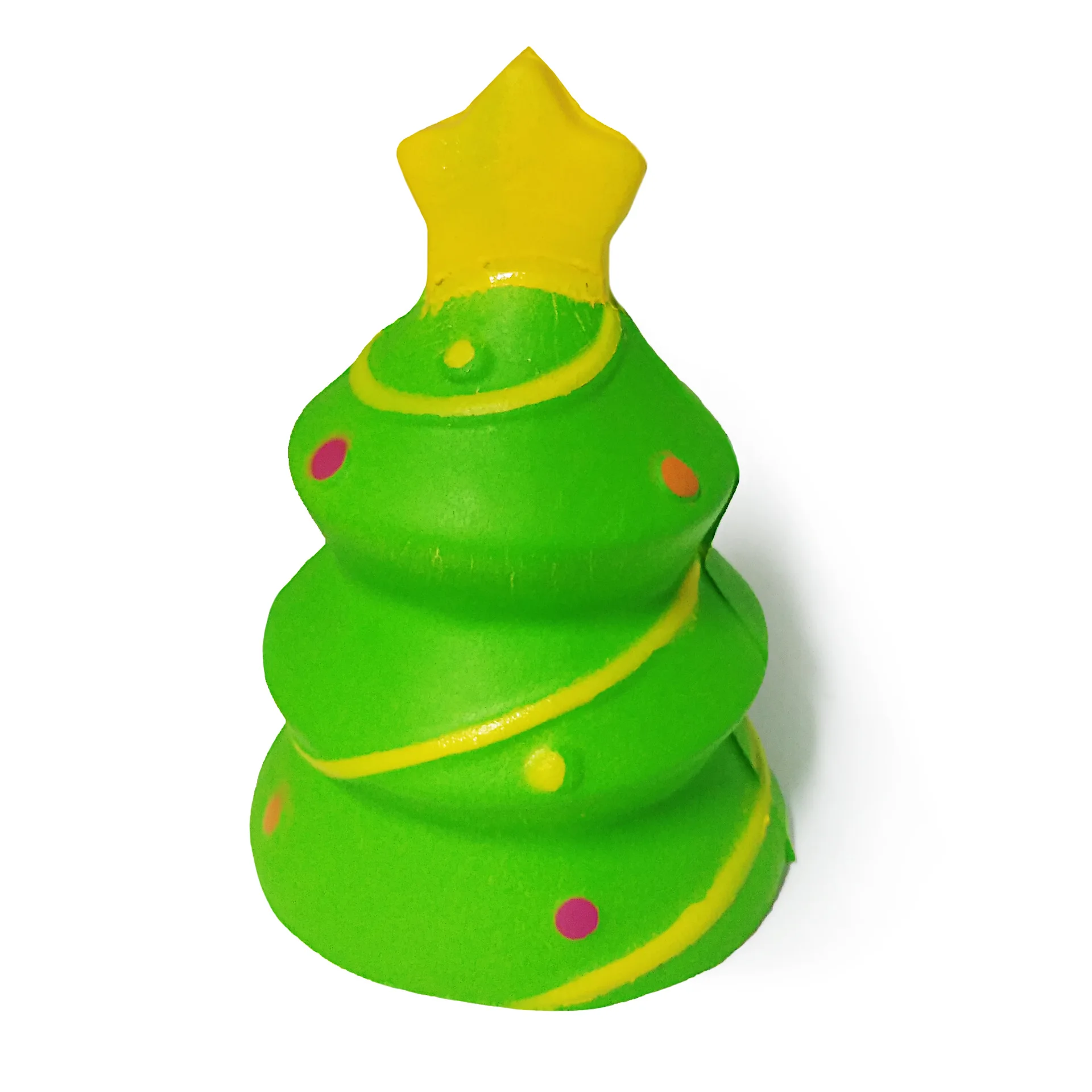 Мягкая игрушка сжималка в виде рождественской елки|Игрушки-эспандеры| |