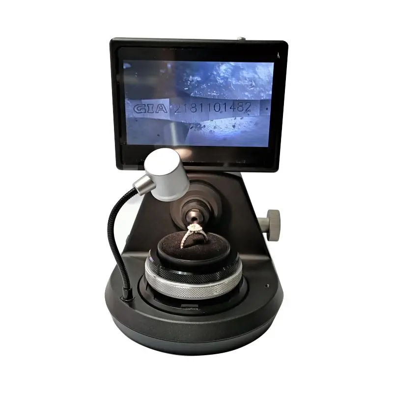 

Taiwan Diamond Girdle Microscope Back Yard Mirror Loose Diamonds Girdle Mirror GLA Waist No. Mirror Girdle Video Microscope