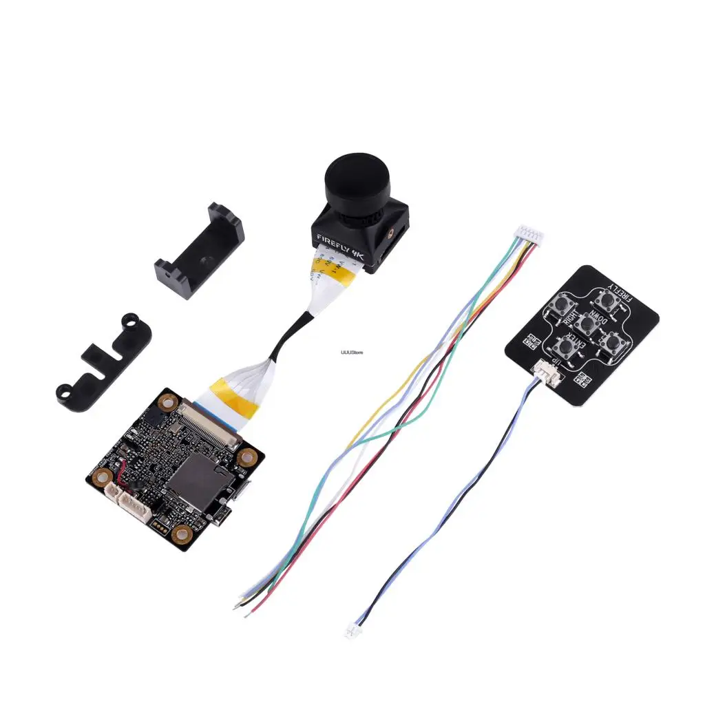 

Hawkeye Firefly Split 4K / Split Mini 4K 50FPS 170 Degree HD Recording DVR FPV Camera WDR Single Board Built-in For Racing Drone