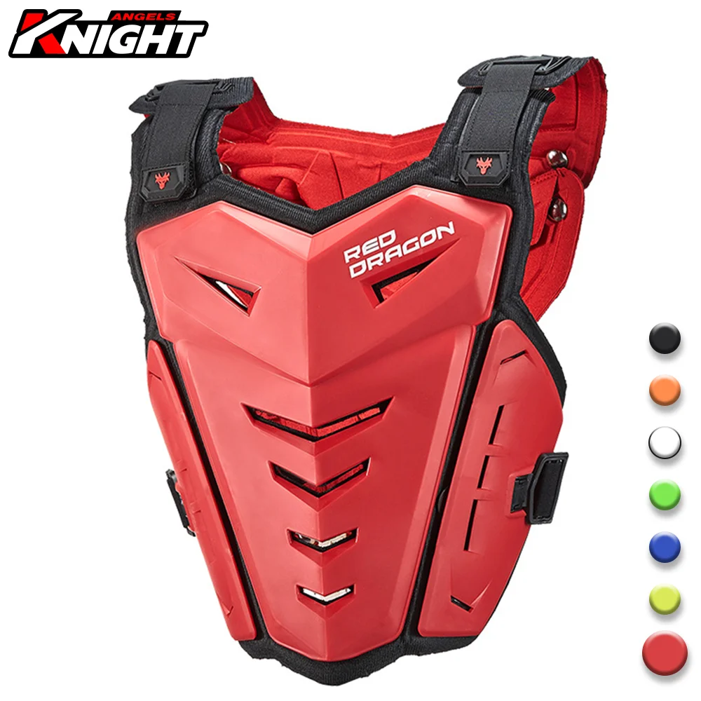 Motorcycle Armor Vest Motorcycle Jacket Motocross Moto Vest Back Chest Protector Dirt Bike Off-Road Protective Gear Body Armor