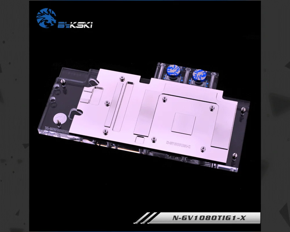 Bykski N-GV1080TIG1-X, полное покрытие видеокарты блок водяного охлаждения RGB/RBW для Gigabyte GTX1080Ti Gaming OC 11G