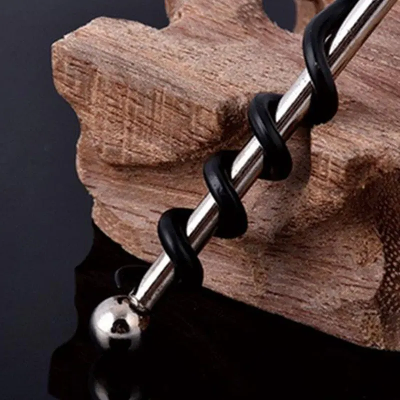 Красное вино, для повседневного использования, Twist Stick штопор Нержавеющая сталь пробка бутылки пулер открывашка брелок для кемпинга Профессиональный пробка для шампанского