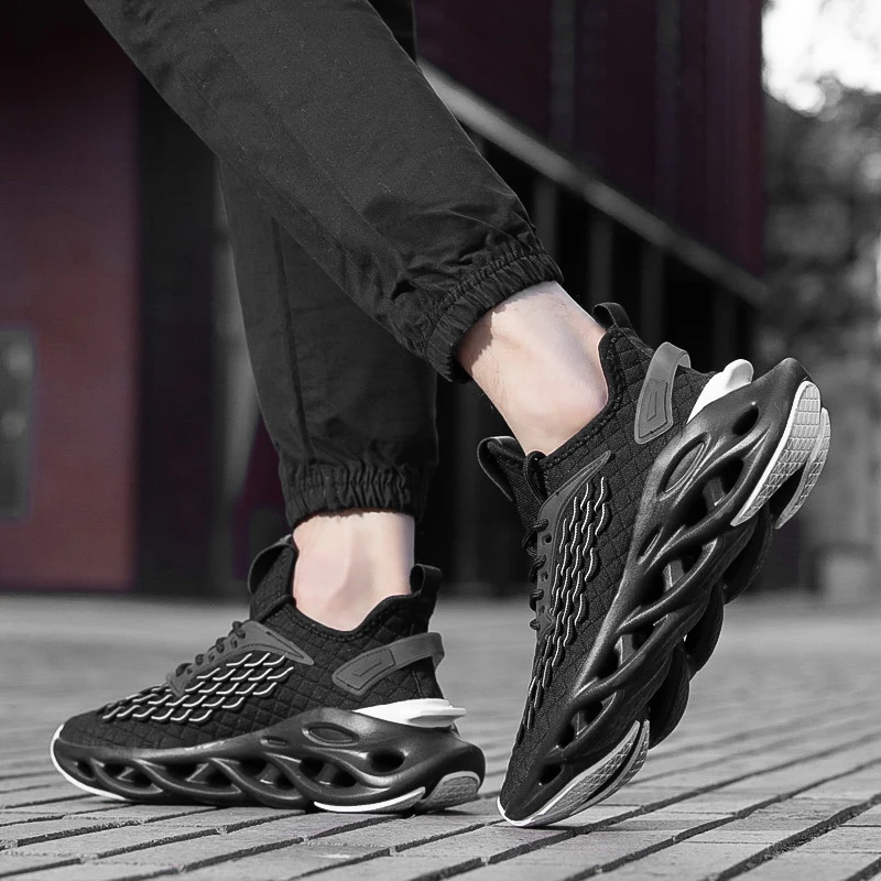 

2020 Shoes Men Casual Sneakers High Quality Mesh Breathable Men Sneakers Trainers Hombre Twist Bottom Outdoor Walking Zapatillas