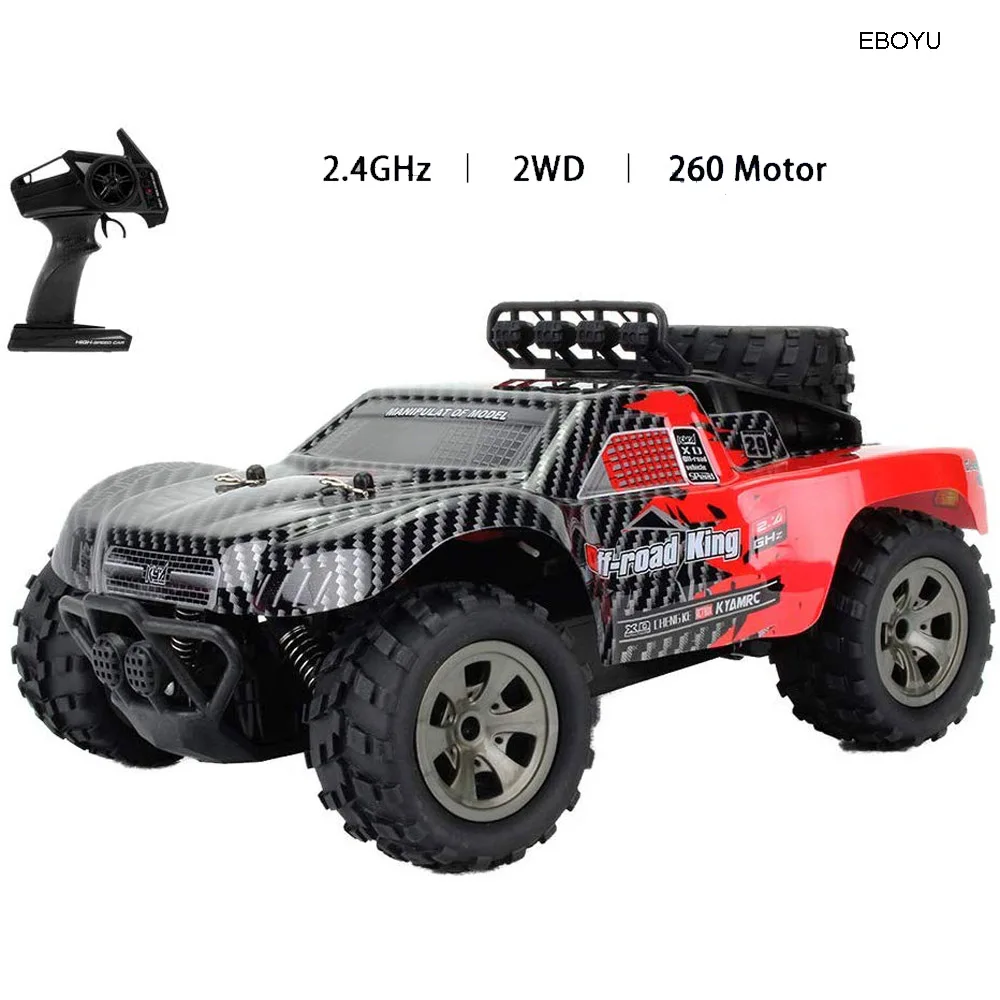 EBOYU 1885B Радиоуправляемый автомобиль 2 4 ГГц 1/18 2WD большое колесо внедорожник