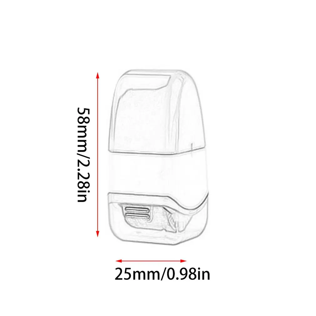

1 pca Durable Self-Inking Identity Theft Protection Roller Stamp Perfect for Personal Information Privacy Seal