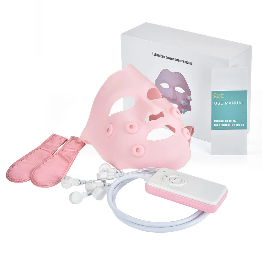 

Red light vibration soft gel mask instrument LED Face V face beauty mask imported into skin rejuvenation mask machine