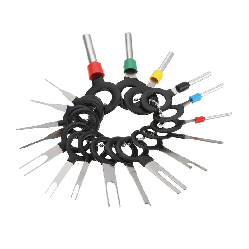

36Pcs/Set New Car Terminal Removal Electrical Wiring Crimp Connector Pin Extractor Kit Automobiles Terminal Repair Hand Tools