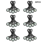 Набор маркеров на молнии, Ультраяркий, для пальто, курток, палаток, инструмент для кемпинга, светится в темноте ночи