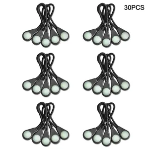 Набор маркеров на молнии, Ультраяркий, для пальто, курток, палаток, инструмент для кемпинга, светится в темноте ночи