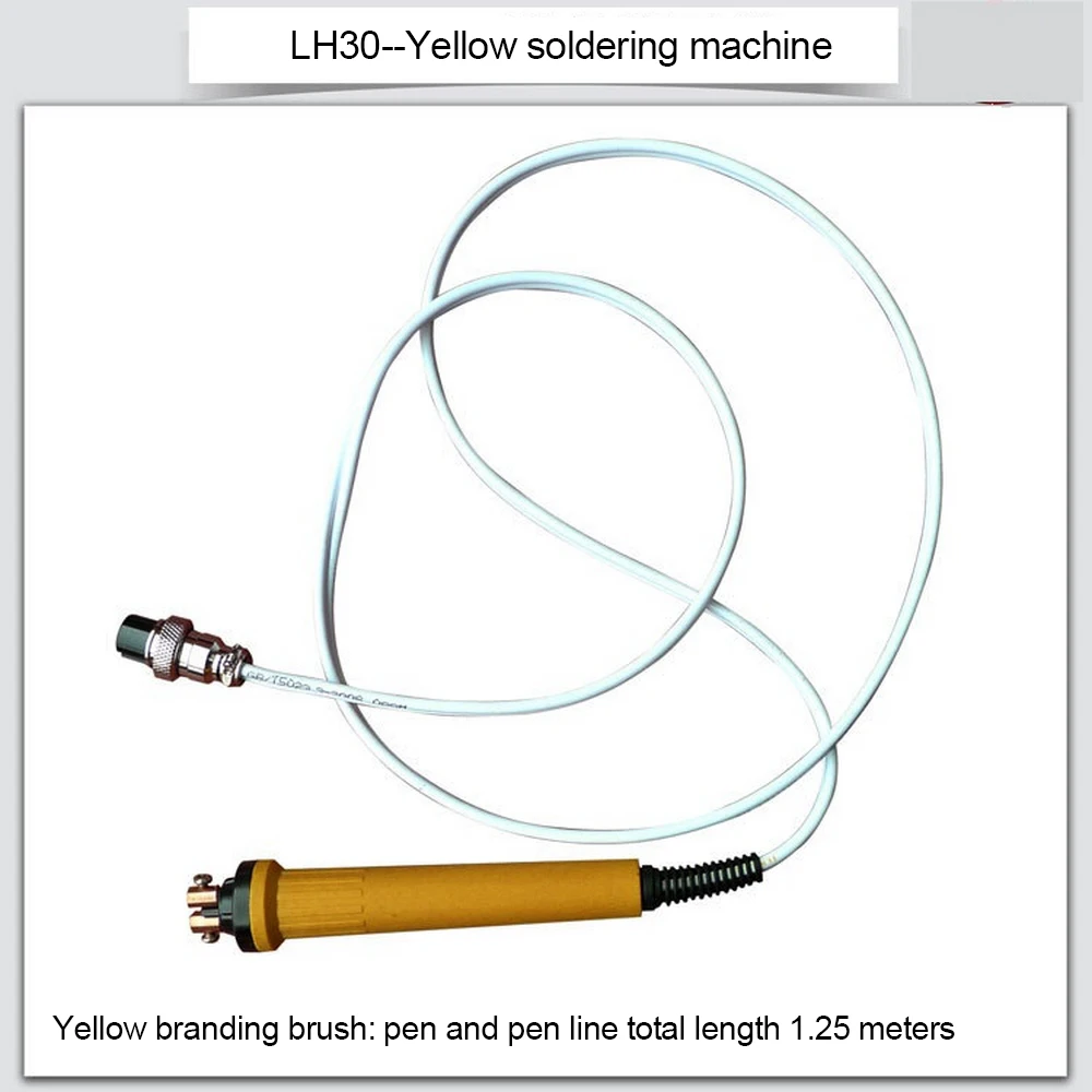 Электрический паяльник 110 В/220 В деревянная горелка с регулируемой температурой