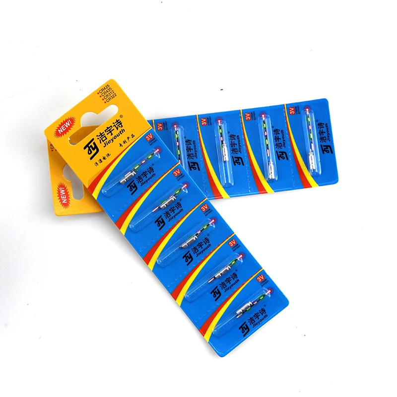 10/50/100 шт. Электронные плавающие батарейки для рыбалки CR311 ночного светящийся