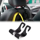 Крючок на заднее сиденье автомобиля, подвесная сумка, рюкзак, органайзер для хранения товаров в салоне автомобиля, держатель с зажимом, подшипник 20 кг