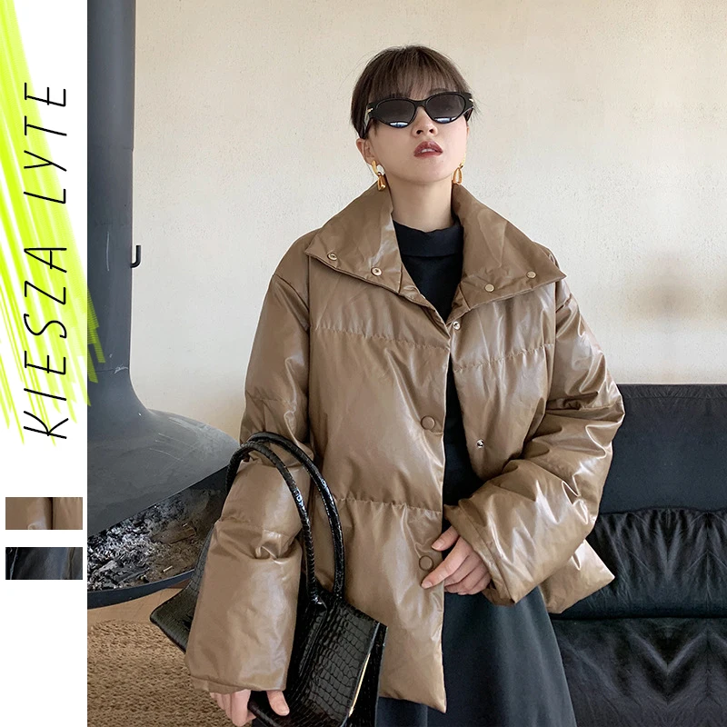 Повседневная белая женская куртка пуховик на утином пуху короткий теплый