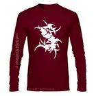 Футболка Sepultura, Мужская футболка, металлическая рок-группа, с длинным рукавом, хлопковая Повседневная футболка Sepultura, топ с принтом логотипа, футболка Джастина Бибера