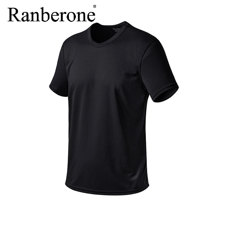 Quick Dry Workout Shirt Sport Gym Shirt Men Fitness Tights Top Soccer Jerseys Running T-Shirt Breathable Outdoor Sportswear Male