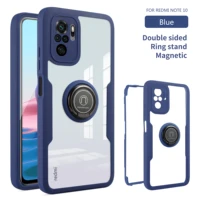 phone case for xiaomi redmi note 10 4g 10s 5g pro max lite 11 360 all inclusive bracket silicagel anti fall protect back cover