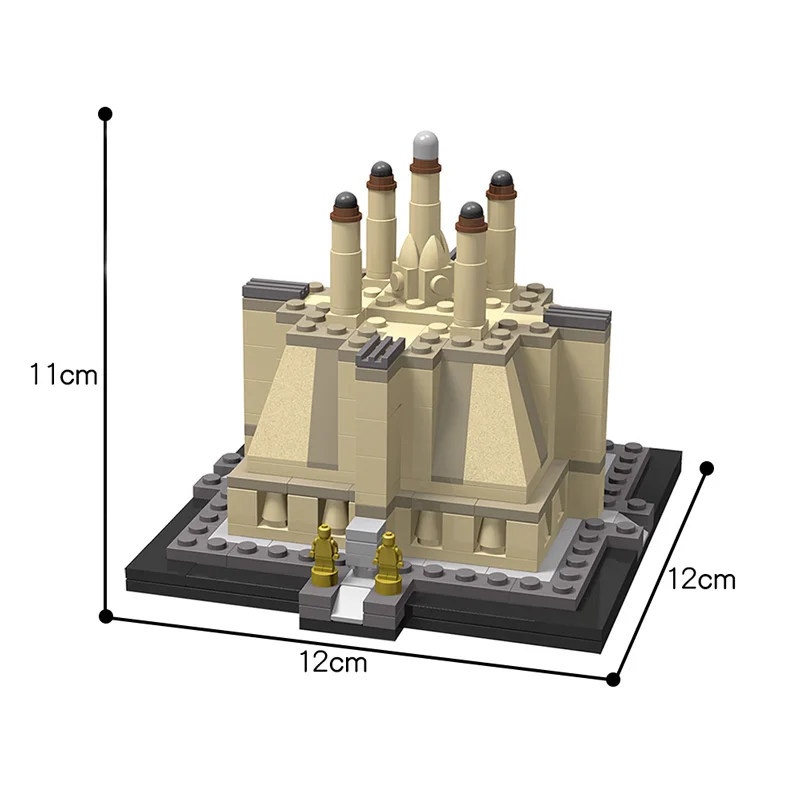 

star space Wars Mini JediING-Temple Diy modular house Building Blocks Bricks Collection construction Model children's toys