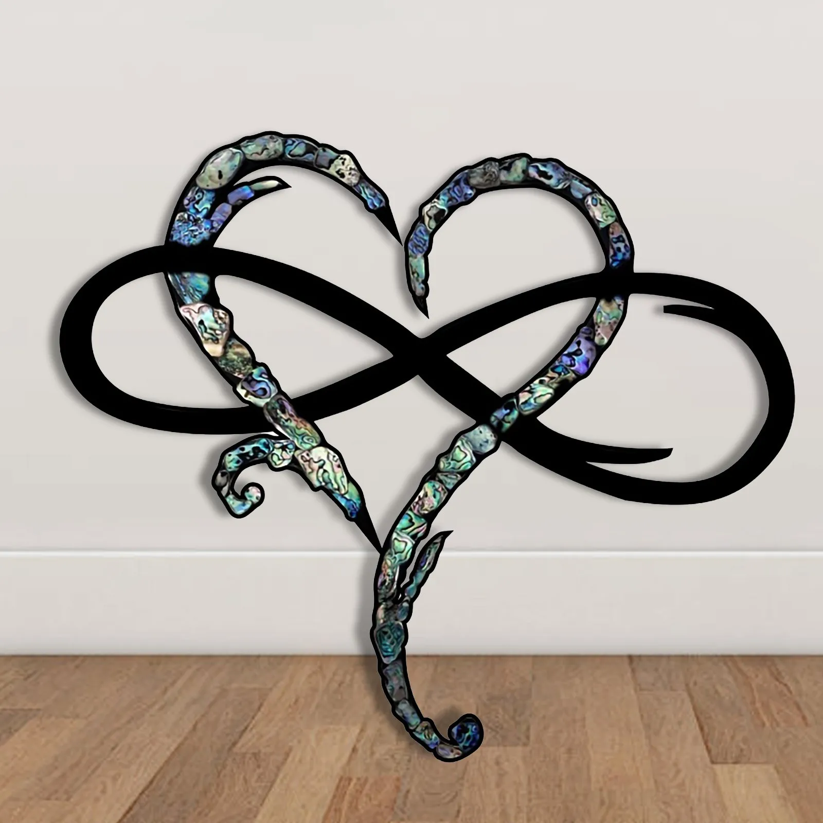 

Infinity Heart Wall Decoration Metal Art Metal Wall Art Housewarming Gift Wall Decor For Bedroom Living Room Home Door Deco